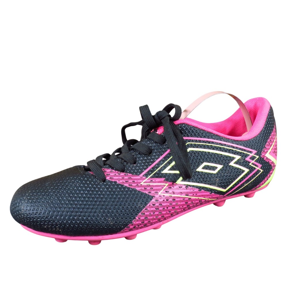 Lotto Forza Elite 3 Girls Soccer Cleats Size Y3.5 Athletic‎ Shoes Pink Black